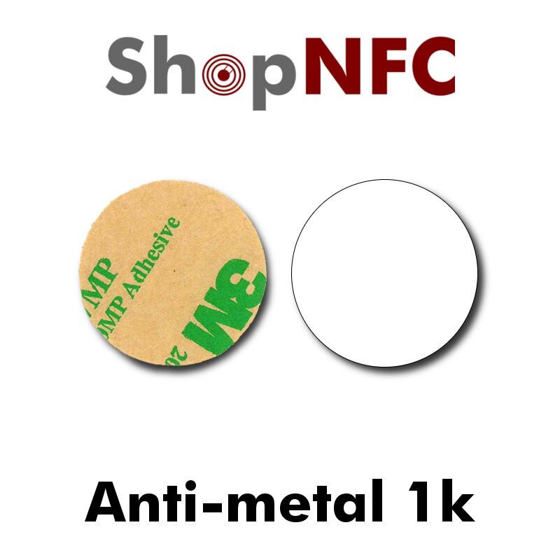 Tag NFC schermati adesivi 1k