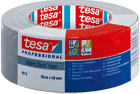 TESA 4613. Nastro telato adesivo professionale in PVC per applicazione semplice Grigio 50mt x 48mm