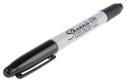 Sharpie Nero Pennarello indelebile Extra fine Tonda, S0811100