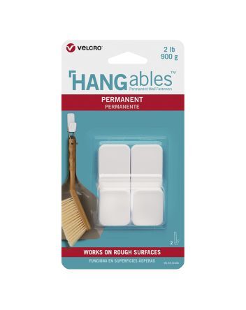 Velcro Gancio adesivo  , Bianco, portata 900g HANGables®, VEL-30114-WEU
