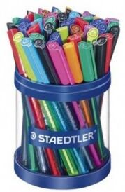 Staedtler Ball 432 - Barattolo da 50 penne in colori assortiti