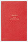 Smythson 'travels And Experiences' Notebook, Scarlet Red