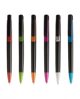 Gedshop 1000 Penna a sfera a scatto colori metallizzati neutro o personalizzato