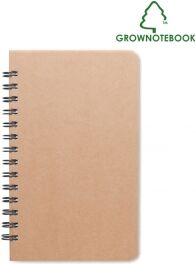 Gedshop 1000 Notebook 72 pagine a righe e spirale neutro o personalizzato