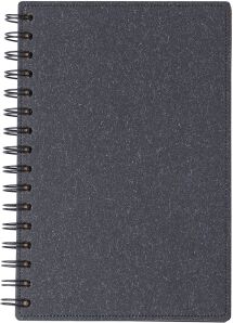 Gedshop 1000 Notebook con copertina rigida in cartone riciclato Caleb neutro o personalizzato