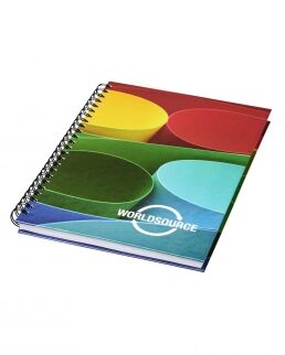 Gedshop 1000 Notebook Wire-o formato A5 e copertina rigida neutro o personalizzato