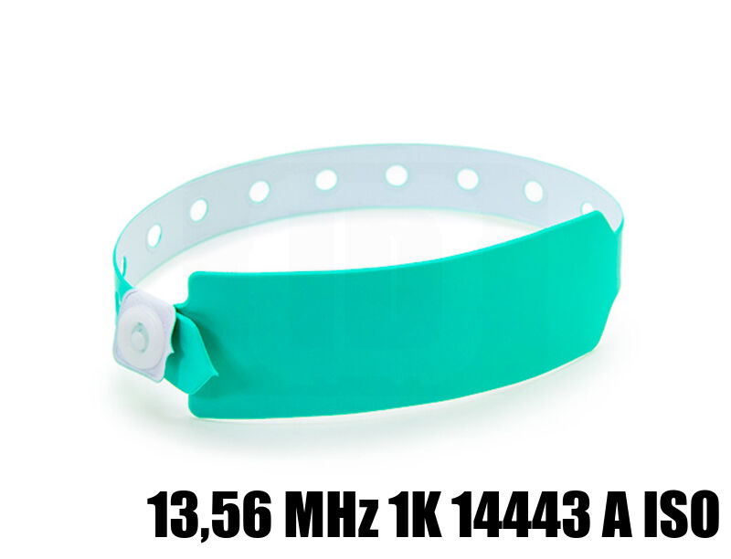 IDColor Braccialetti Rfid Vinile 13,56 Mhz 1k 14443 A Iso