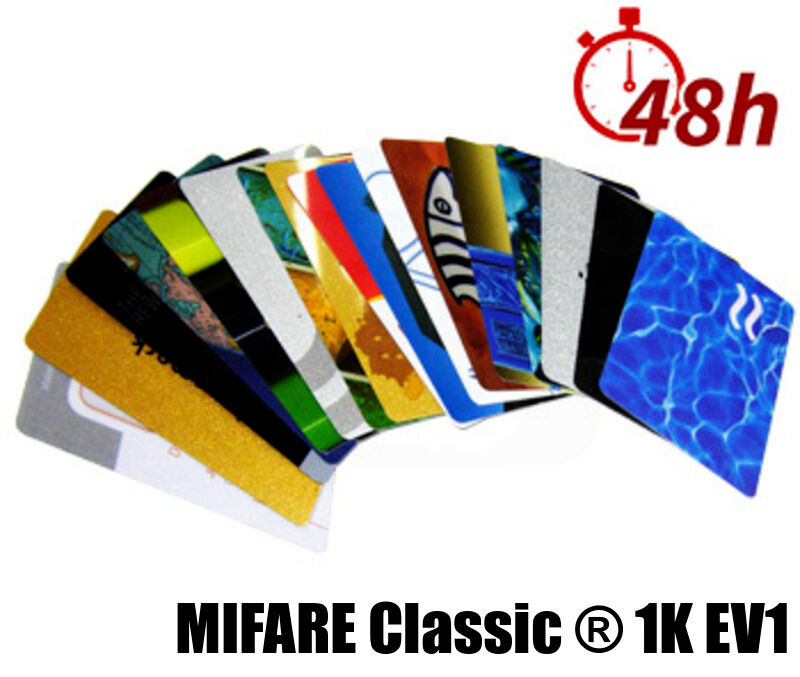 IDColor Badge Mifare Classic 1k Ev1 Stampa Veloce