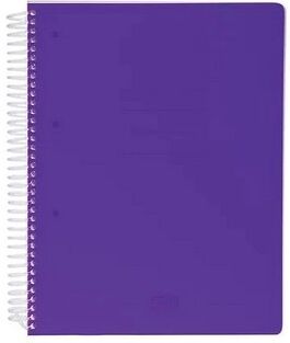 Offertecartucce.com Quaderno Scatto Edison formato A4 quadretti 5 mm viola 1 pz.