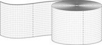 ratioform Pluriball perforato, larg. 50 cm, lung. 50 m, spess. 80 µ, bolle grandi, 1,8 kg