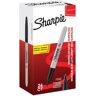 Sharpie permanente marker fijn, value pack van 24 stuks (20 + 4 gratis), zwart