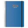 16724 Agenda SYNCRO DOHE 2024 Jaarlijks Blauw 15 x 21 cm