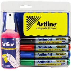 Artline Whiteboard Cleaner/writing Kit