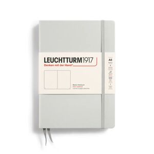 Leuchtturm1917 Notebook Ruled, A5 (Hardcover), Light Grey