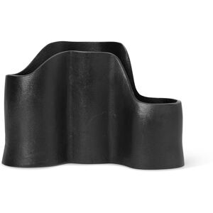 Ferm Living - Yama Pencil Holder Blackened Aluminium - Kurver Og Esker - Svart