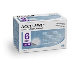 Accu-Fine Pen Needle 31g 6mm