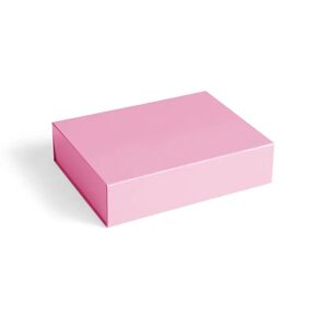 HAY Colour Storage S boks med lokk 25,5 x 33 cm Light pink