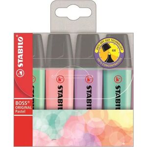 Stabilo Boss Pastell 4pk