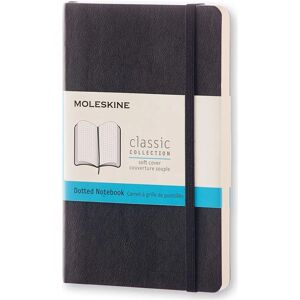 Moleskine Notatbok Dot Sort Soft Pkt