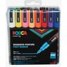 Posca Uni-Ball PC-3M, Flerfarget, Flerfarget, 16 farger, Rund, 16 stykker