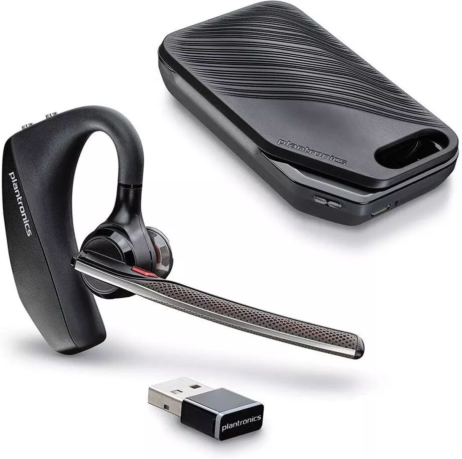 Plantronics Voyager 5200 UC Bluetooth Hodetelefoner m. Ladingsetui og PC Tilslutning