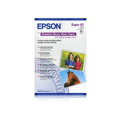 Epson Fotopapir Epson Premium Glossy A3+ 255g. C13S041316