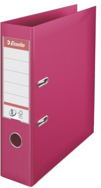 ESSELTE Brevordner Esselte No1 PP A4/75mm fushia 811313