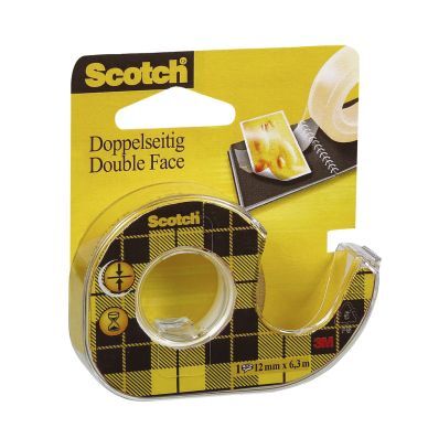 Dobbeltsidig tape Scotch 665 6 m x 12 mm 7055160003432