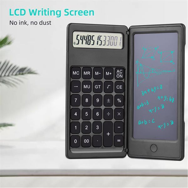 24hshop Kalkulator med LCD-skisseskjerm