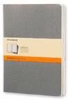 Moleskine Moleskine Pebble Grey Ruled Cahier Extra Large Journal (3 Set) (8866134260)