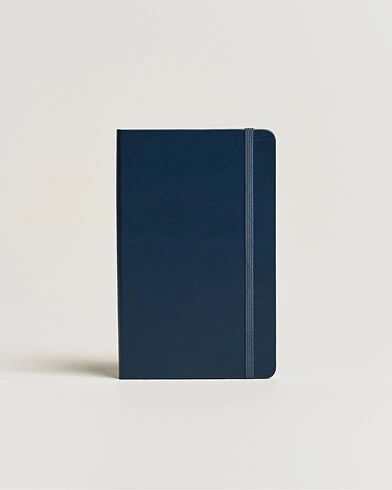 Moleskine Plain Hard Notebook Large Sapphire Blue