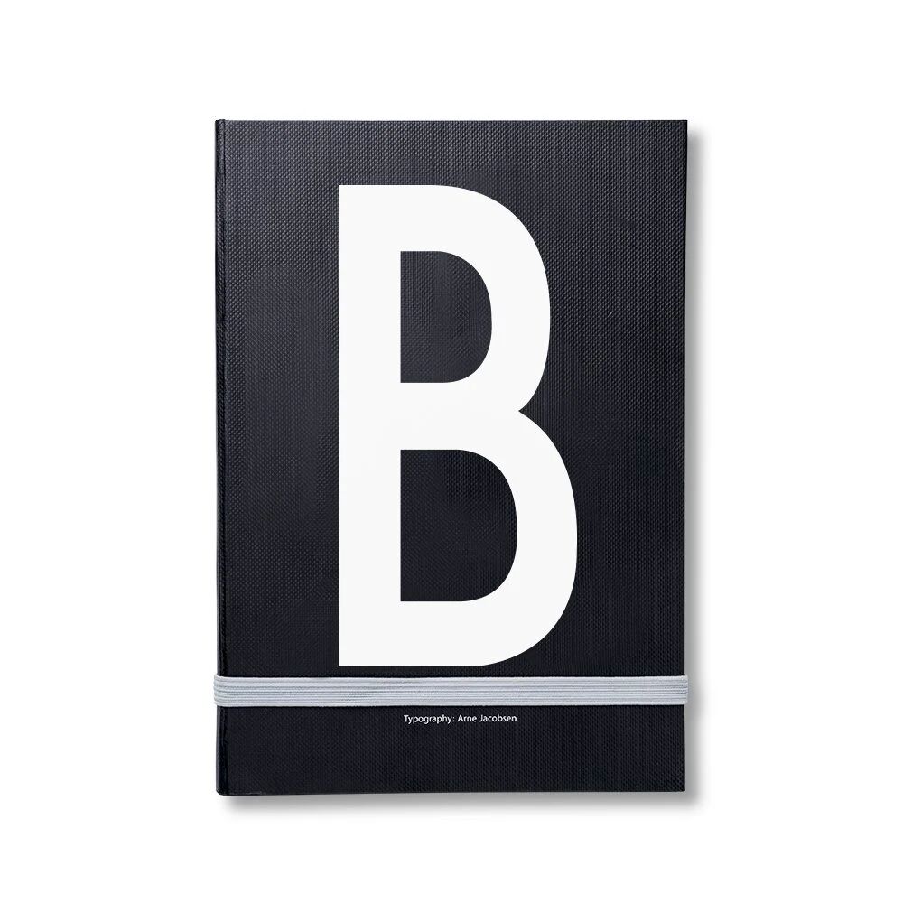 Design Letters personlig notatbok B