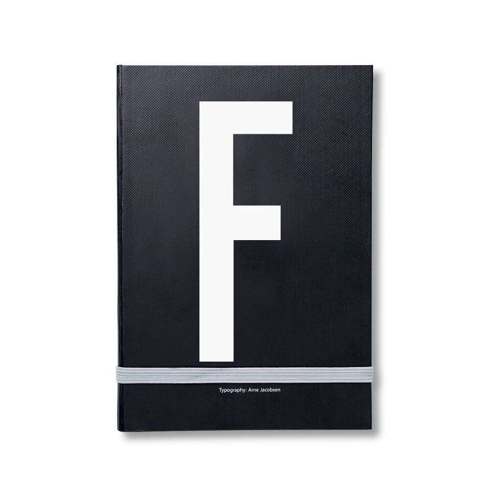 Design Letters personlig notatbok F