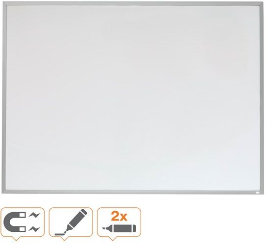 NOBO Whiteboard Nobo Mag/AluFrame 58.5x43cm