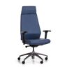 B2B Partner Krzesło biurowe DAISY, niebieskie