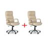 B2B Partner Krzesło biurowe STAIRS 1+1 GRATIS, beżowy