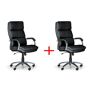 B2B Partner Krzesło biurowe STAIRS 1+1 GRATIS, czarny