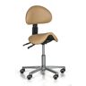 B2B Partner Krzesło robocze SHAWNA, siedzisko siodłowe, kółka miękkie, beżowy