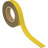 MAUL Taśma znakująca, magnetyczna, dł. x szer. 10000 x 30 mm, opak. 2 szt., żółta