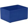 kaiserkraft Caixa de encaixar para gavetas, CxLxA 106 x 80 x 54 mm, UE 16 unid., azul