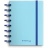 Caderno Ecosmart A4 Ambar Azul Com Capa Pp 100 Folhas