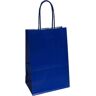 Simply Sacos de Papel Asa Torcida 188 Azul (14x8.5x21.5 cm - 5 un)