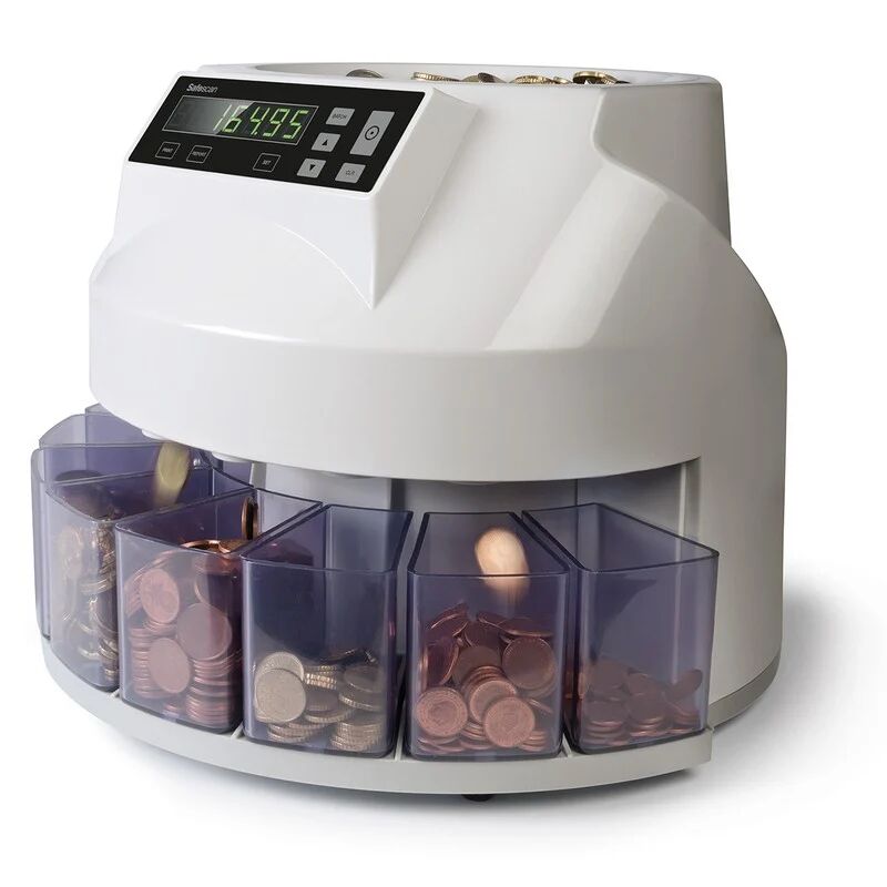 Safescan 1250 contadora y clasificadora de monedas