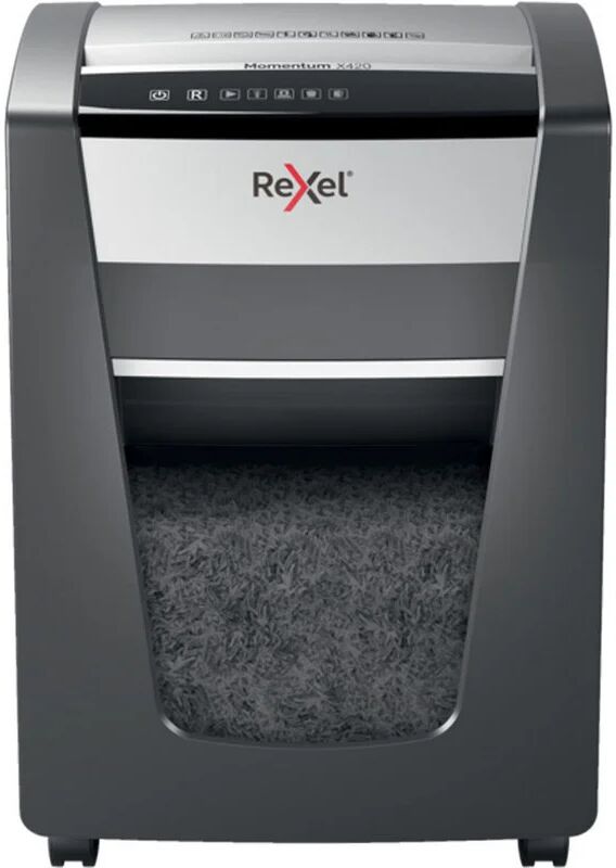 Rexel momentum x420 destruidora de papel preta