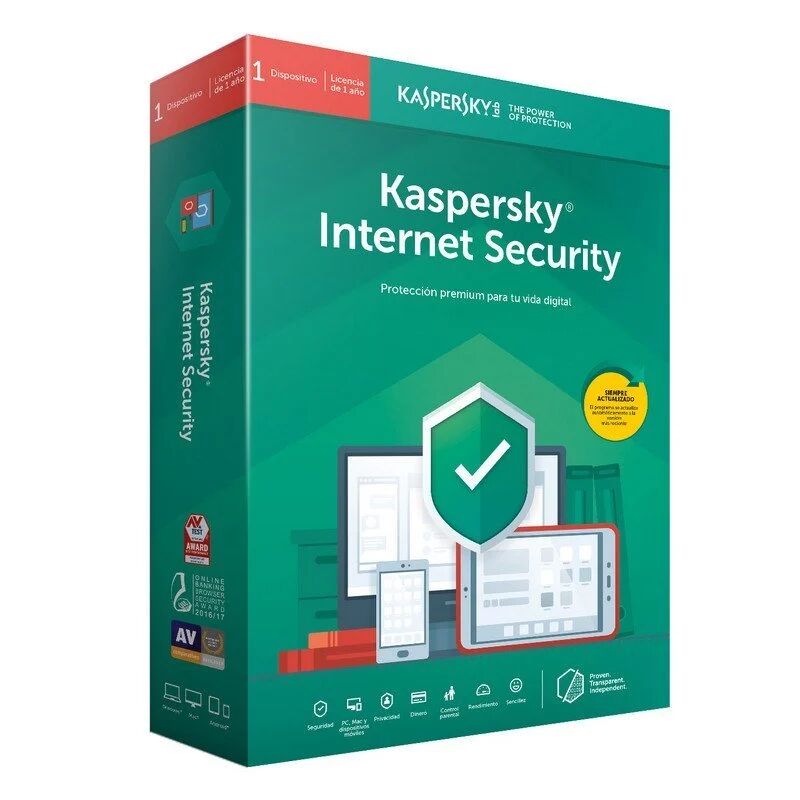 Kaspersky internet security 1 dispositivo 1 ano digital