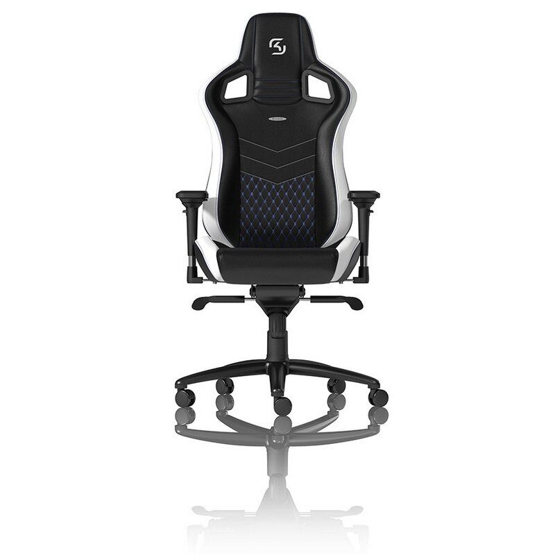 Noblechairs epic sk gaming edition cadeira preta/branca/azul