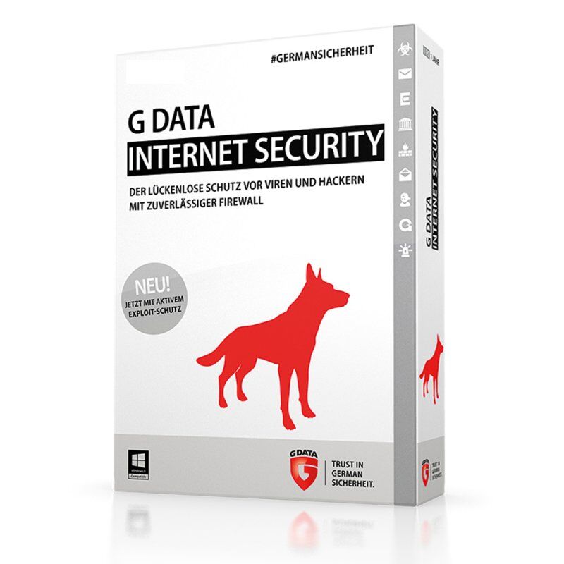 G-data internet security 3 pc 1 ano licença digital
