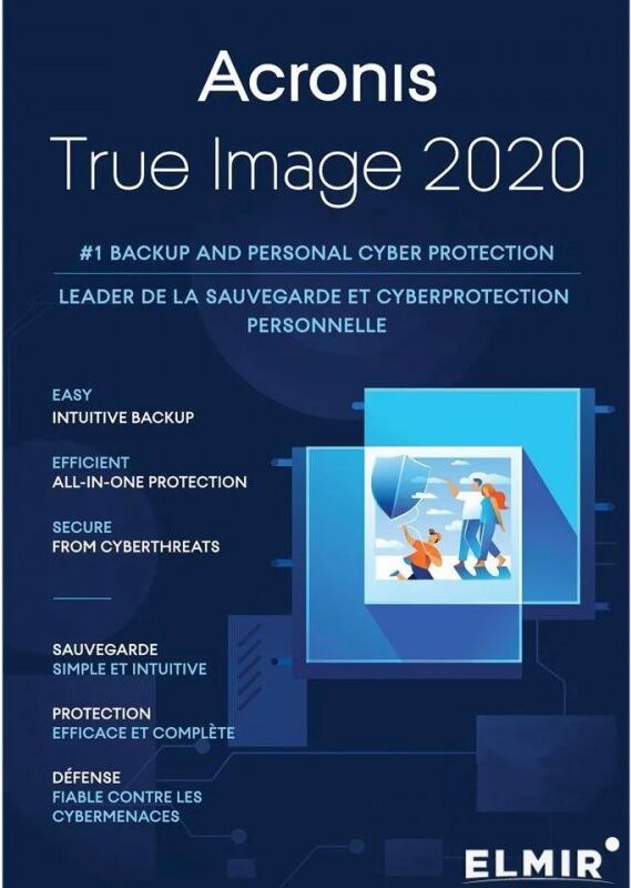 Acronis true image 2020 5 pc/mac licença digital