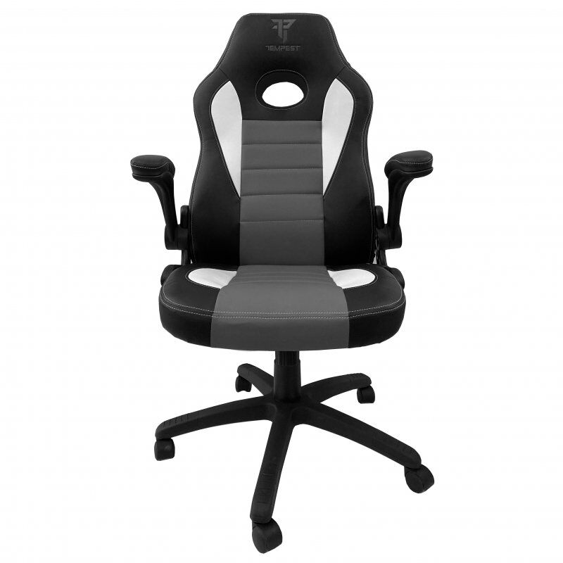 Tempest racing sports cadeira gaming preta/cinzenta