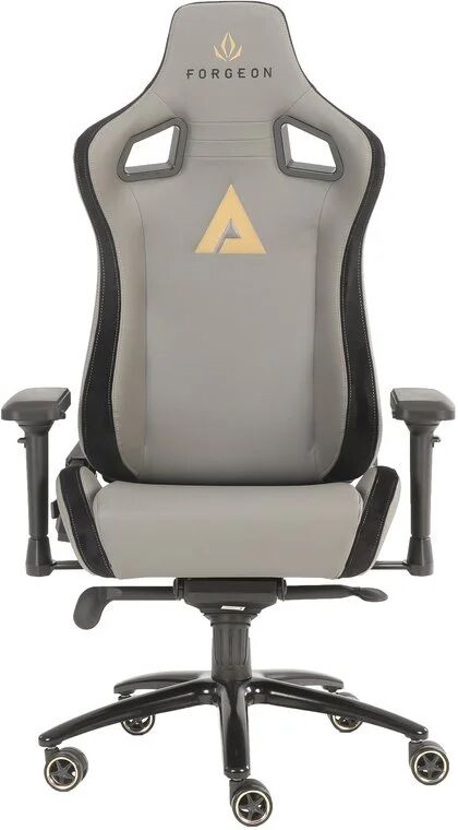 Forgeon acrux leather cadeira gaming cinzenta